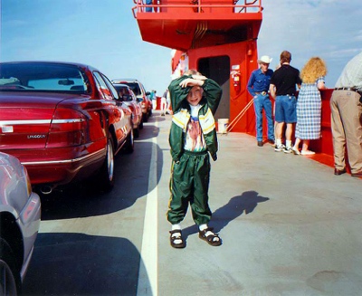 Boy on Ferry | Mobile AL | 1999